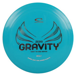 Latitude 64 Disc Golf Zero Gravity Bolt Distance Driver 13/6/-2/3 Turquoise/Silver 127 grams