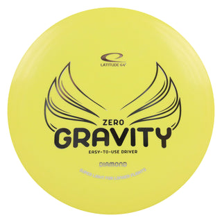 Latitude 64 Disc Golf Zero Gravity Diamond Fairway Driver 8/6/-3/1 Yellow/Silver 119 grams