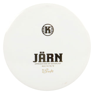 Kastaplast Disc Golf K1 Soft Jarn Putter 4.5/3/0/3 White/Gold 174 grams