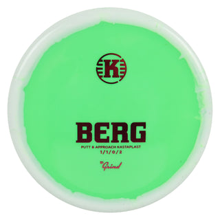 Kastaplast Disc Golf K1 Grind Berg Putter 1/1/0/2 Green White/Red 175 grams