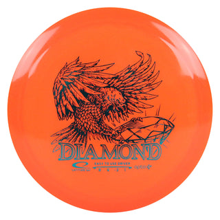Latitude 64 Disc Golf Opto Air Diamond Fairway Driver 8/6/-3/1 Orange/Turquoise 146 grams