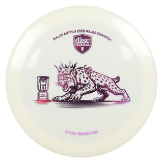 Discmania Disc Golf Niklas Anttila Triumph Series Premier Q-Line DD3 White/Lavender 173 grams