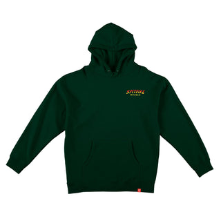 Spitfire Wheels Skateboard Hoody Hell Hounds II Pullover Dark Green