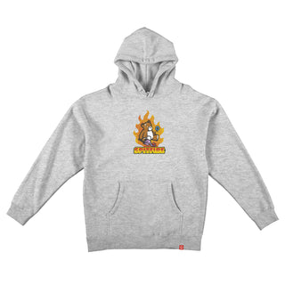 Spitfire Wheels Hoody Lil Beatdowns Pullover Grey Heather