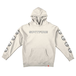 Spitfire Wheels Hoody Classic 87 Bighead Fill Sleeve Bone/Black/White