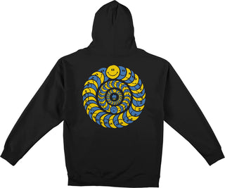 Spitfire Wheels Hoody Happy Classic Pullover Black
