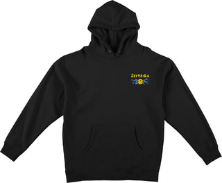 Spitfire Wheels Hoody Happy Classic Pullover Black