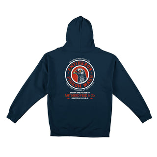 Anti Hero Skateboards Hoody Pigeon Mash Pullover Navy
