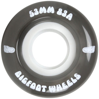 Bigfoot 53mm 83A Soft Cruiser Filmer Wheels Black (Set of 4)