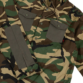 Spitfire Wheels Coat Classic 87 Swirl Jacket Camo/Orange