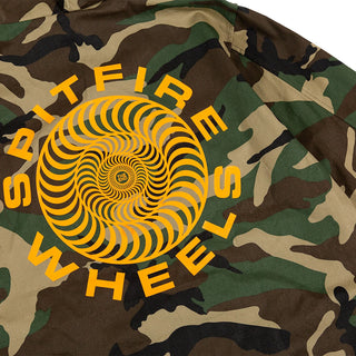 Spitfire Wheels Coat Classic 87 Swirl Jacket Camo/Orange