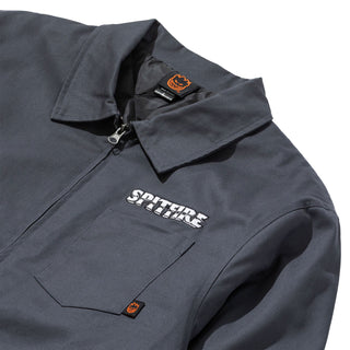 Spitfire Wheels Coat Burnout Jacket Charcoal