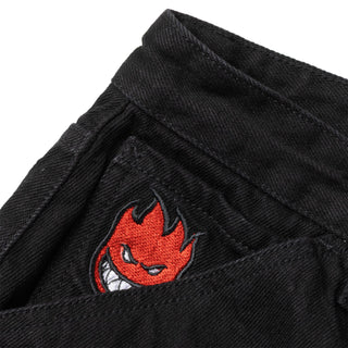 Spitfire Wheels Pants Bighead Fill Denim Pant Black Denim
