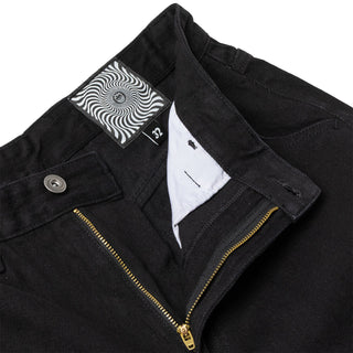 Spitfire Wheels Pants Bighead Fill Denim Pant Black Denim