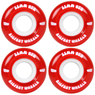Bigfoot 55mm 83A Soft Cruiser Filmer Wheels Red (Set of 4)
