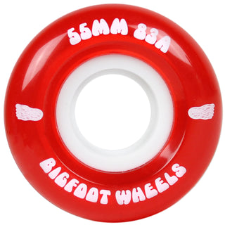 Bigfoot 55mm 83A Soft Cruiser Filmer Wheels Red (Set of 4)