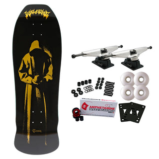 Welcome Skateboard Complete Townley Contemplation on Early Grab Black/Gold Foil 10" x 31.95"