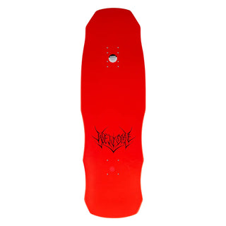 Welcome Skateboard Deck Depths on Dark Lord Red Dip 9.75" x 31.75"
