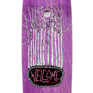 Welcome Skateboard Deck Sloth on Boline 2.0 Black/White 9.5" x 33"