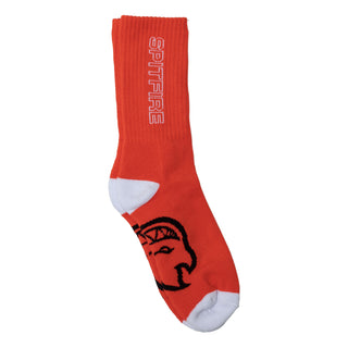 Spitfire Skateboard Wheels Socks Classic 87 3-Pack Red/White/Black