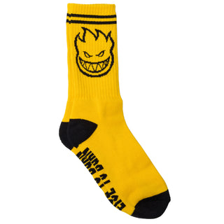 Spitfire Skateboard Wheels Socks Bighead Gold/Black