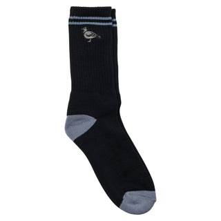 Anti Hero Skateboards Socks Basic Pigeon Embroidered Black/Grey
