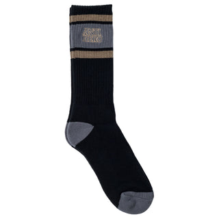 Anti Hero Skateboards Socks Blackhero Outline Embroidered Black