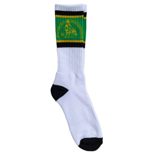 Anti Hero Skateboards Socks Clubhouse White/Green/Black