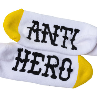 Anti Hero Skateboards Socks Eagle White/Black/Yellow