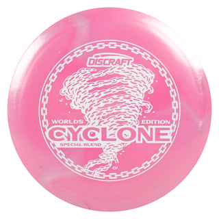 Discraft Disc Golf 2026 Worlds ESP Swirl Cyclone Fairway Driver Pink/White 170-172g