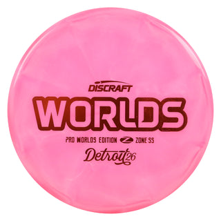 Discraft Disc Golf 2026 Worlds Z Swirl Zone SS Putt and Approach Pink/Orange 168g