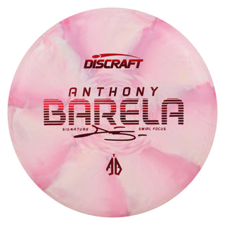 Discraft Disc Golf Anthony Barela Swirl CT Focus Putter 2/2/-1/2 White Red/Red Holo 173-174g