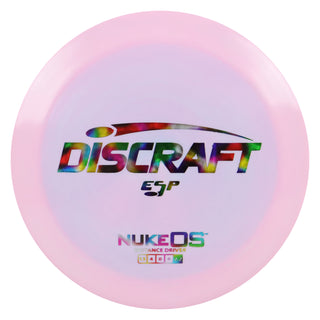 Discraft Disc Golf ESP Nuke OS Distance Driver 13/4/0/4 Light Pink/Jellybean 173-174g
