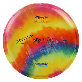 Discraft Disc Golf Paul McBeth Z Line Fly Dye Luna Putter 3/4/0/2 Rainbow/Rainbow 174g