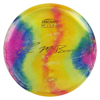 Discraft Disc Golf Paul McBeth Z Line Fly Dye Luna Putter 3/4/0/2 Rainbow/Gold 173g