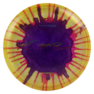 Discraft Disc Golf Paul McBeth Z Line Fly Dye Luna Putter 3/4/0/2 Navy Splat/Rainbow 173g
