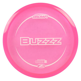 Discraft Disc Golf Z Lite Buzzz Midrange 5/4/-1/1 Hot Pink/White 159g