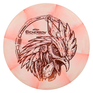 Discraft Disc Golf Chris Dickerson CT Swirl Roost Putter 2/5/0/2 White Peach/Orange 170-172g