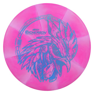Discraft Disc Golf Chris Dickerson CT Swirl Roost Putter 2/5/0/2 Hot Pink/Blue Holo 170-172g