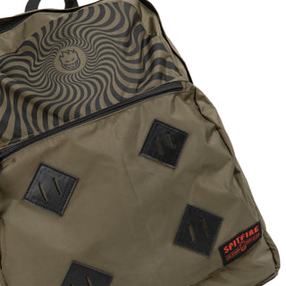 Spitfire Wheels Backpack Bighead Swirl Olive/Black
