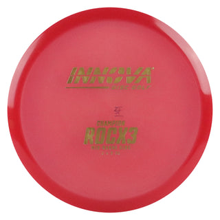 Innova Disc Golf Champion RocX3 Midrange Disc 5/4/0/3.5 Red/Gold 174 grams