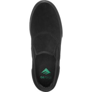 Emerica Skateboard Shoes Wino G6 Slip-On Black