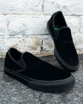 Emerica Skateboard Shoes Wino G6 Slip-On Black