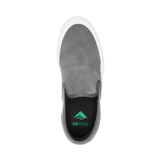 Emerica Shoes Wino G6 Slip-On Grey/Black/White 