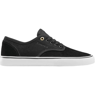 Emerica Shoes Wino Standard Black/White/Gold Mens