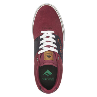 Emerica Shoes The Low Vulc Navy/Red Mens