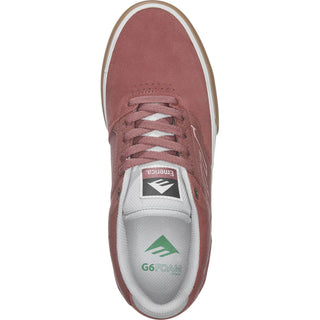 Emerica Skateboard Shoes The Low Vulc Burgundy