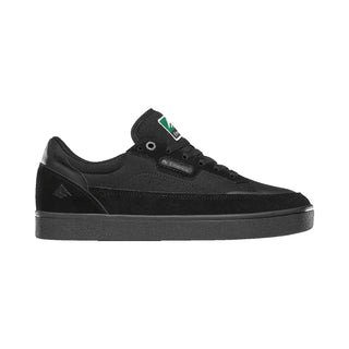 Emerica Shoes Gamma Black/Black/Black Mens