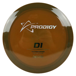 Prodigy Disc Golf 400 D1 Distance Driver 12/5/0/4 Brown/Holo Shimmer/Green Metallic 172 grams