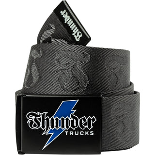Thunder Trucks Belt Bolt Script Jacquard Grey